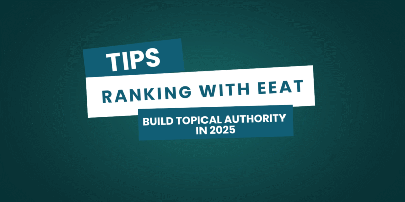 Ranking with EEAT
