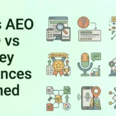 SEO vs AEO vs GEO vs AIO (Key Differences Explained 2026)